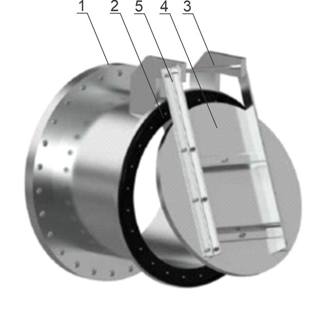 Clapeta terminala de retinere JAFAR 2850 - elemente componente