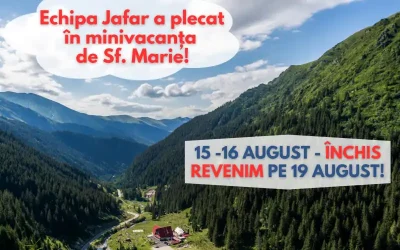 Echipa Jafar a plecat în Minivacanța de Sf. Marie!